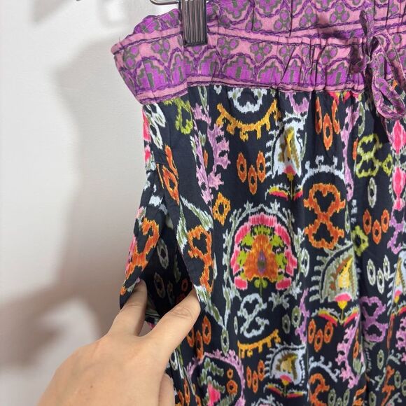 Sundance Leia Pants NEW Size Small Indigo Ikat - Picture 6 of 15